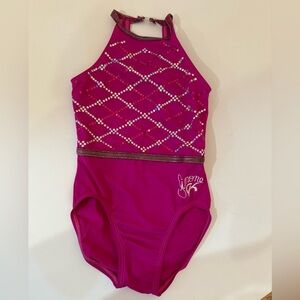 GK Elite Simone Biles girls youth child leotard gymnastics